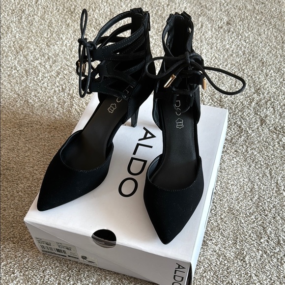 Aldo Shoes - Aldo Black Heels with Stylish Design and Comfortable Fit